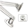 Unxuey Heavy Duty Lid Stay Hinges, 2Pcs Folding Lid Support