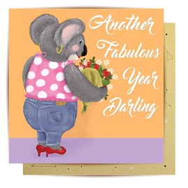 La La Land Greeting Card Darling Koala