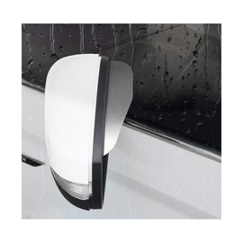 Ohleats - 2 protectores de lluvia para espejo lateral, visera de lluvia para cejas, protectores de visera impermeables para espejos laterales de coche, espejo retrovisor para automóvil, protector de