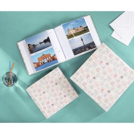 Hama Album Memo Stamps, 100 Pages, Max: 200 Photos 10 x 15 cm, standard, Multi-Coloured, Default