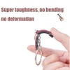 LJFEA 2 pcs Creative Bright Colour Musical Instrument Key Ring