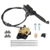 Asecupdat Front Disc Hydraulic Brake Master Cylinder Caliper Assembly and