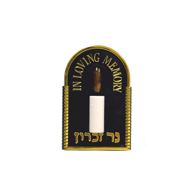 1 X Plug In Yahrzeit Light-No bulb needed! Memorialize your