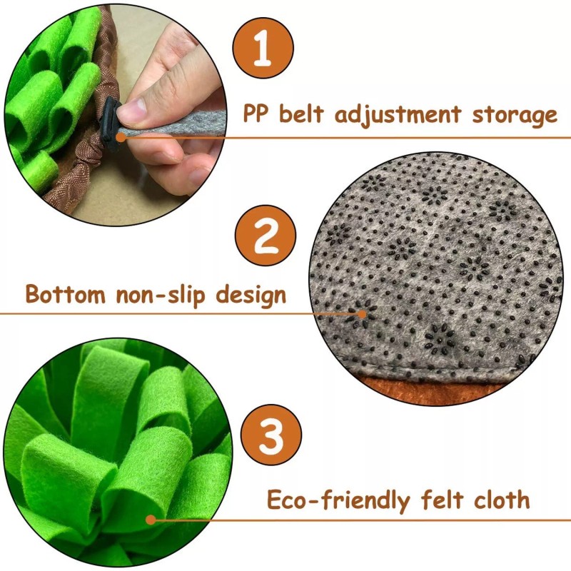 NEECONG Pet Snuffle Mat for Dogs,Interacti