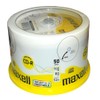 Maxell CD-R 52x White Full Face Inkjet Printable Surface -