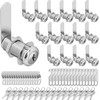 Cam Locks Cabinet Locks, 1-3/8'' (Length) Cabinet Cam Lock Set