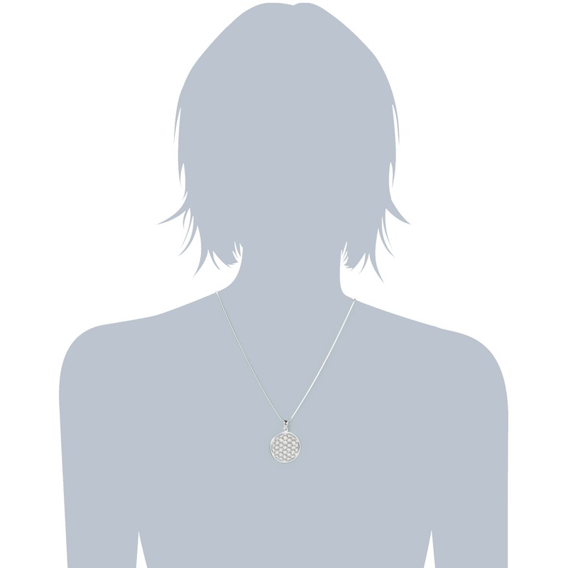 Vinani ALB-S Italia Pendant Necklace with Snake Chain - Small