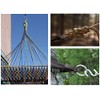 Stainless Steel Heavy Duty S Hook 8mm Thick Hammock S-Hook