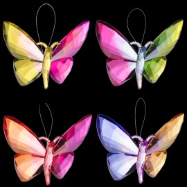 Ganz Crystal Expressions 5" Acrylic Vivid Hanging Butterflies Suncatchers Select - 4