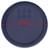 Pyrex 7201-PC 4-Cup Dark Blue Round Replacement Lids - 3