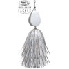Tooth Shield Tackle Musky Bucktail (Shimmer Shad) Muskie Pike Double