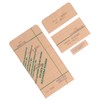 4Pcs Acrylic Templates Durable Reusable Transparent Clear DIY Leather Models