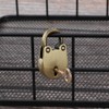 Vogueing Tool Small 1 Key Lock, 1pcs Vintage Antique Padlocks
