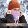 Neck Warmer Gaiter for Men Women,Winter Soft Thick Warm Fleece