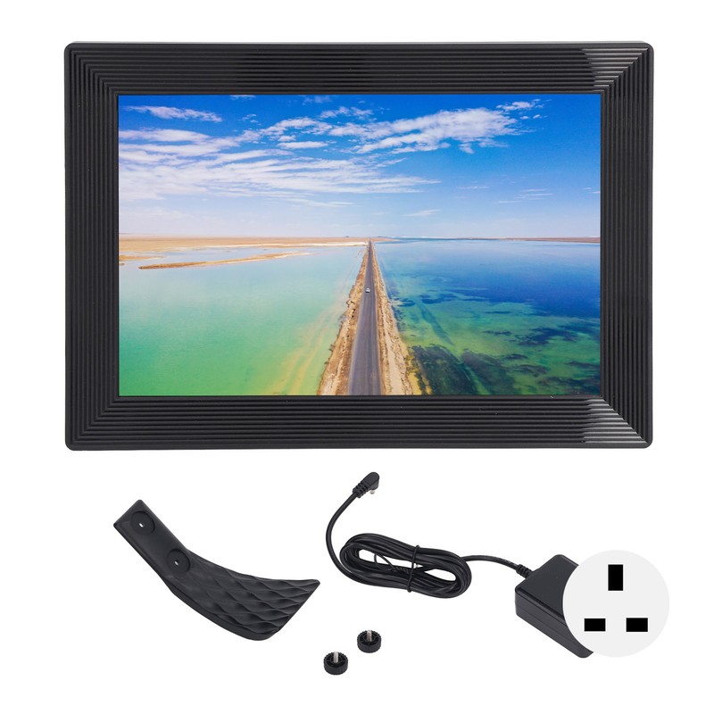 10.1 WiFi Digital Photo Frame IPS Touch Screen Auto Rotate
