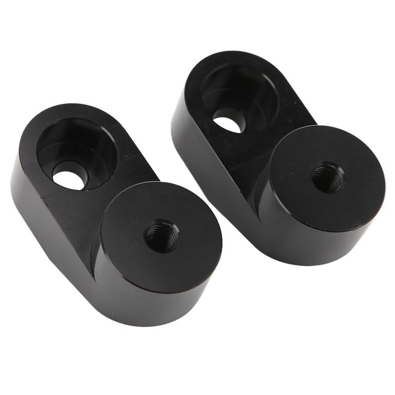 Pair Mirror Riser Adjustable CNC Billet Aluminum Replacement for Polaris