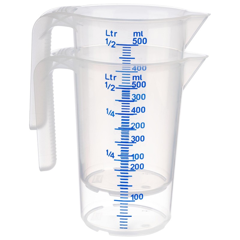 APS Measuring Jug 0.5 Litres, Diameter 9 x Height 14