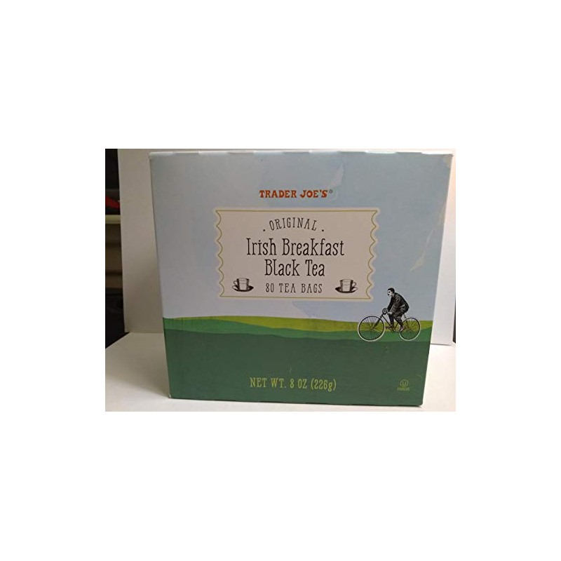 Trader Joe's Original Irish Breakfast Tea 80 Count (Pack of