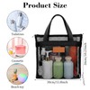 LIQWEI 1 Pc Mesh Shower Caddy Bag, Quick Dry Hanging