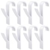 Starvortex 8 Pcs Heated Towel Rack Hooks, Radiator Towel Rail