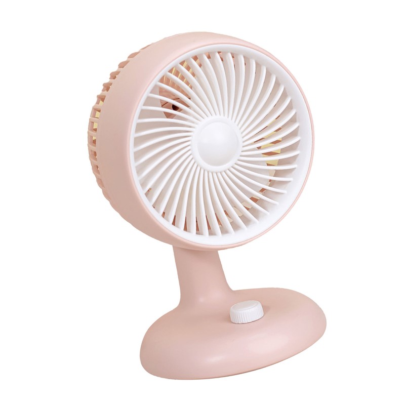 Desktop Fan Strong Wind Quiet Operation Portable USB Rechargeable Fan
