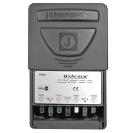 Johansson 5/2 Twin DiSEqC multiple Switch with Weather protection