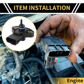 REPAIROCK 1 Pc Manifold Absolute Pressure Sensor for Ford F-150 2005-2008 for Ford F-250 F-350 Super Duty 2005-2010 MAP Sensor No.3F2E9G756AA/3F2Z9G756AC