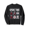 Things I Do In My Spare Time Robot Sweatshirt