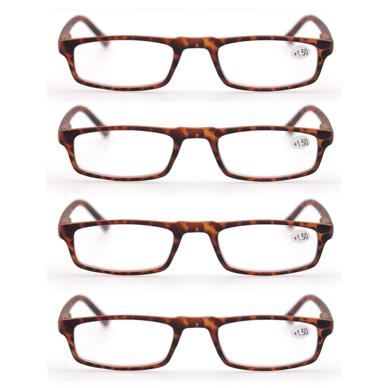 MODFANS - Gafas de lectura - 4 pares de lectores