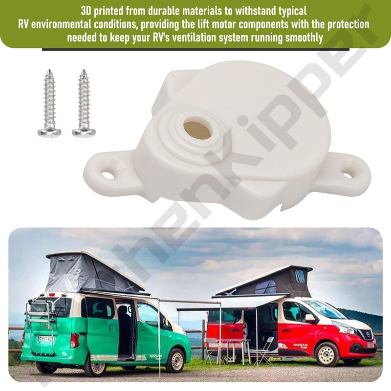 KitchenKipper Vent Lift Motor Housing Cover for RV Fantastic Fan