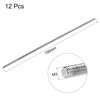 sourcing map M3 x 150 mm Threaded Rod Threaded Bolts