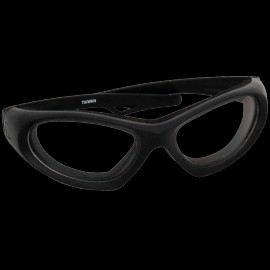 Zenport SG2661 Wrap-Around UV Coated Hybrid Safety Glasses, Black - 12 Pack