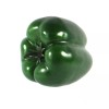 Unbranded Artificial Bell Pepper Green - Plastic Decorative Vegetable Peppers