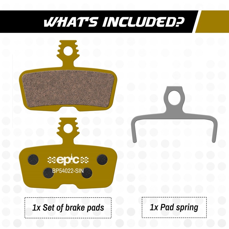 epic Disc Brake Pads for SRAM DB8, Code, Code Stealth,