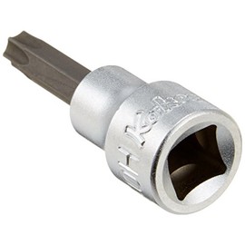 Yamashita Industrial Laboratory, Koken 3/8 (0.37 in) SQ, Still Stop Torx Bit Socket, Total Length 2.0 in (50 mm) T40H 3025.50-T40H