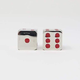 Image Mission KG13525 Kigyosha Metal Dice, 0.6 inches (15 mm), Red