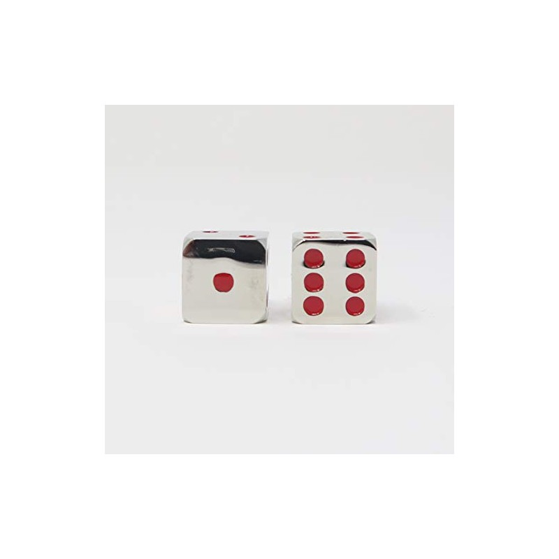 Image Mission KG13525 Kigyosha Metal Dice, 0.6 inches (15 mm),