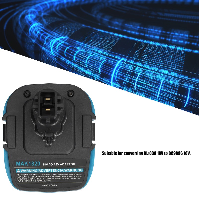 Battery Adapter Converter Conversion Kit Dock Power Connector Accessory 18V