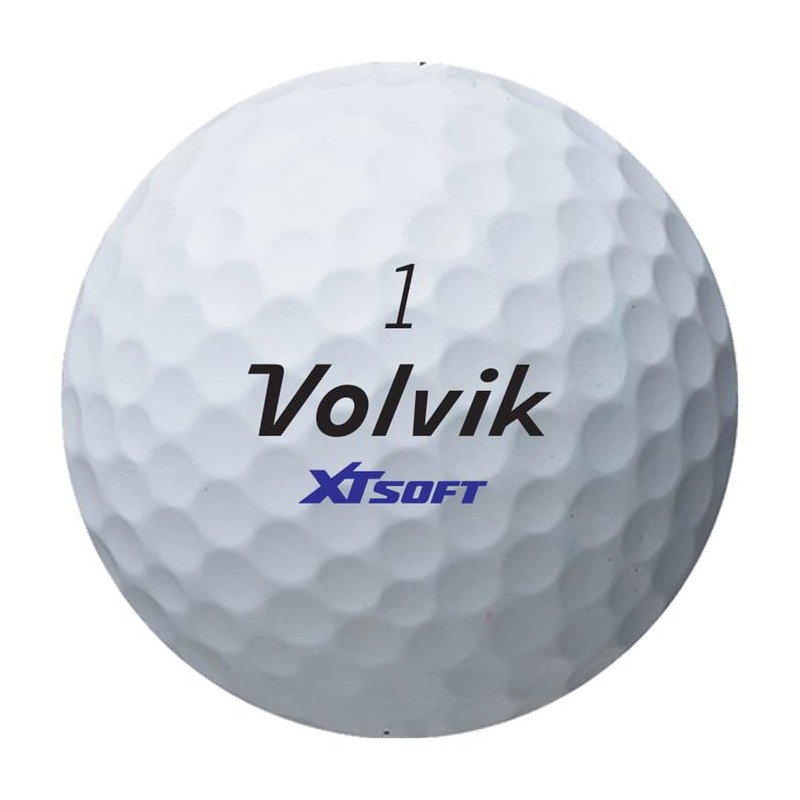 VOLVIK XT SOFT WHT GOLF BALLS, WHITE DOZEN, (Pack of