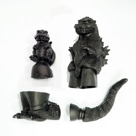 Mame Godzilla (1993) Sofubi Kit Reprint Version, Non-scale, Soft Vinyl, Unpainted, Assembly Kit