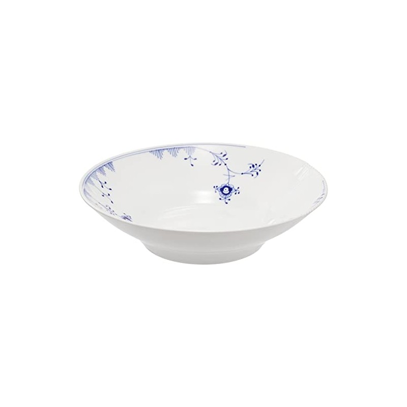 Royal Copenhagen 1017485 Blue Elements Deep Plate, 9.4 inches (24