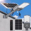Leadzon 5000W Solar Street Lights Outdoor, 40000mAh 450000LM Super Bright