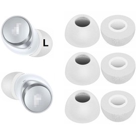 A-Pcas Soundcore Life P3/P2/P2Mini Memory Foam Earpiece for Soundcore Liberty 4/3Pro/2Pro/Neo 2 Memory Foam Eartips Fit in the Case Sound Insulation Fit in the Case Improved Wearing [Large 3 Pairs