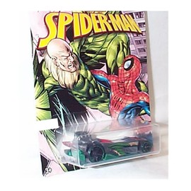 H0T WHEELS S'PIDER'MA'N power bomb vehicle 1:64 scale diecast model