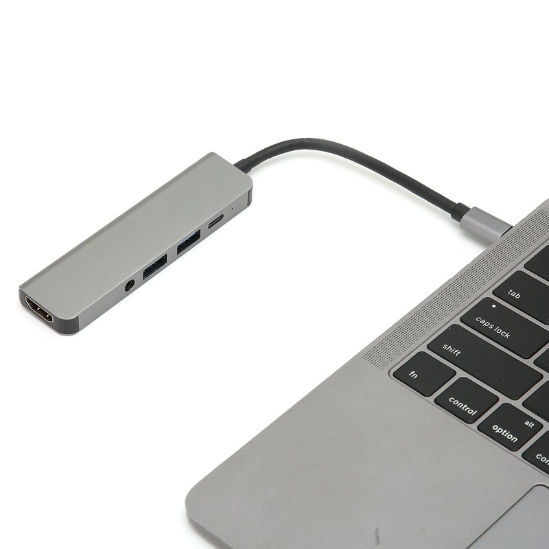 USB C Hub 5 in 1 5Gbps Transmission Type C