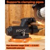 PONY 4 Inch Heavy Duty Bench Vise 4400LBS Clamping Force,
