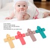 4Pcs Silicone Baby Teether Toy Infant Teething Relief Molar Soothe