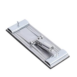 No-flip Pole Sander Head for Hicarer Drywall Featuring Quick Release Clips, Universal Coarse Thread, and Male Threaded Design for Wall and Ceiling Sanding, Head Only