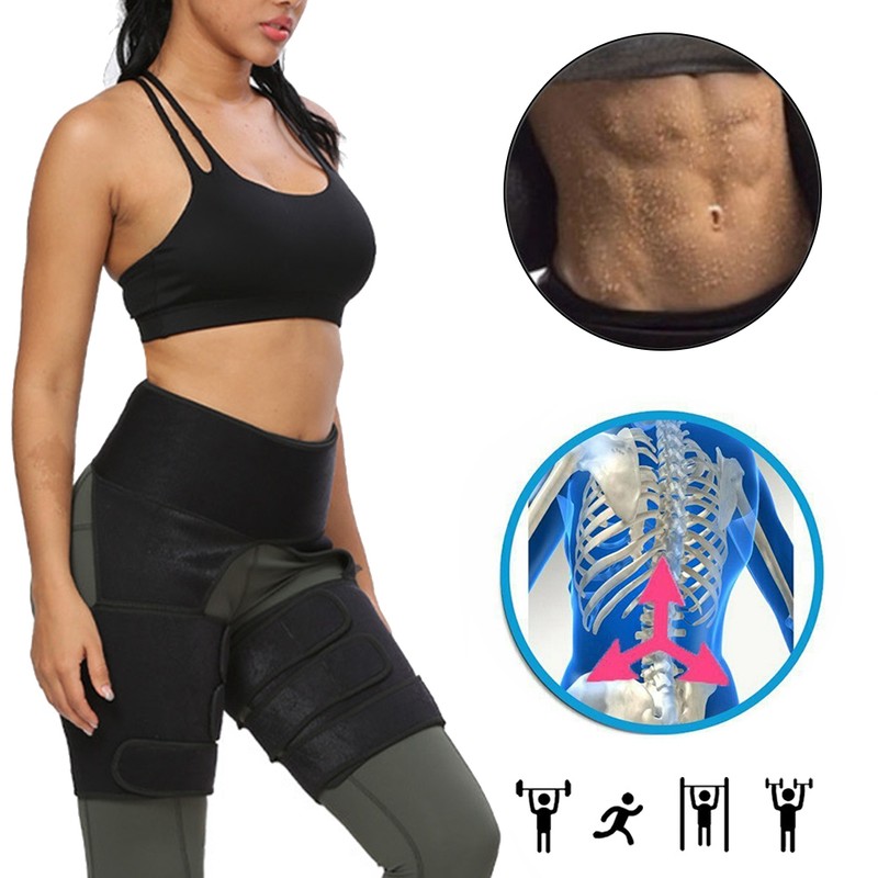 Waist Shaper Thigh Guard Wrap Sports Protective Gear Hip Lifting
