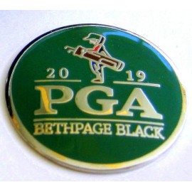 Unbranded 2019 PGA CHAMPIONSHIP, BETH PAGE BLACK CC, GREEN, BALL MARKER